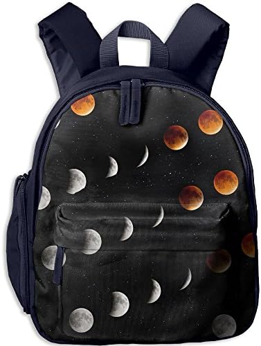 Lunar Eclipse Children Unique School Backpack For Preschool
