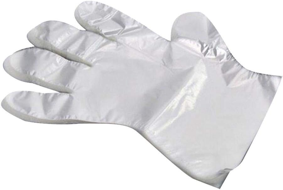 Plastic Disposable Gloves Restaurant Home Service Catering Hygiene 200/300/400pcs Durable