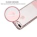 BENTOBEN iPhone 8 Plus Case, iPhone 7 Plus Case, Bling Glitter Clear Drop Protection Hard PC TPU Hybrid Dual Layer Slim Shockproof Stripes Phone Case for iPhone 8 Plus / 7 Plus (5.5 inch) Rose Gold