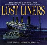 Front cover for the book Lost Liners by Robert D. Ballard