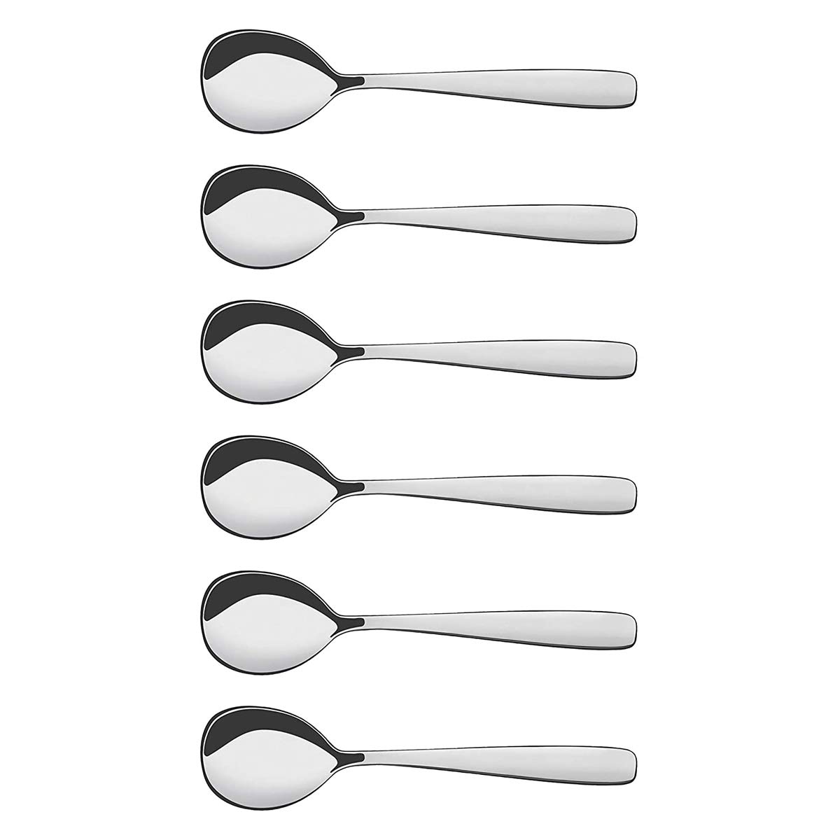Tramontina 63960/287 Soup Spoon Set, Stainless Steel 21.7