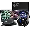 The-G-LAB-Combo-SELENIUM-4-in-1-Gaming-Set-Backlit-QWERTY-Gaming-Keyboard-3200-DPI-Gaming-Mouse-Headset-Gaming-Non-Slip-Mouse-Pad--Gamer-Pack-compatible-with-PCPS4PS5Xbox-OneXbox-Series-X THE G-LAB Combo SELENIUM - 4 in 1 Gaming Set - Backlit UK QWERTY Gaming Keyboard, 3200 DPI Gaming Mouse, Headset Gaming…