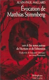 Évocation de Matthias Stimmberg