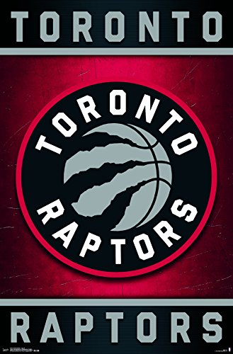 Trends International Toronto Raptors-Logo 15 Premium Wall Poster, 22.375