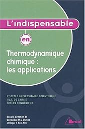 L' indispensable en thermodynamique chimique