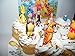 Disney Winnie the Pooh Deluxe Mini Cake Toppers Cupcake Decorations Set of 9 Figures with the Pooh, Tigger, Owl, Chistopher Robin and More!