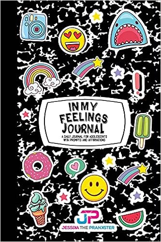 In My Feelings Journal Black Marble Jessika The Prankster Bristow Press 9781955666008 Amazon Com Books
