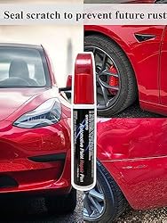 SYOAUTO Touch up Paint Red Fit for Tesla Model Y 3