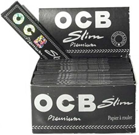 SCORIA® OCB King Size Rolling Paper Slim Premium (Full Box) - 1600 Leaves in Box *-*_088