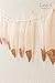 Ling's moment 10FT Rose Gold Glitter Dipped Light Peach Feather Banner Garland for Boho Bedroom Teepee Decorations, Boho Theme Wedding Bridal Baby Shower Decor