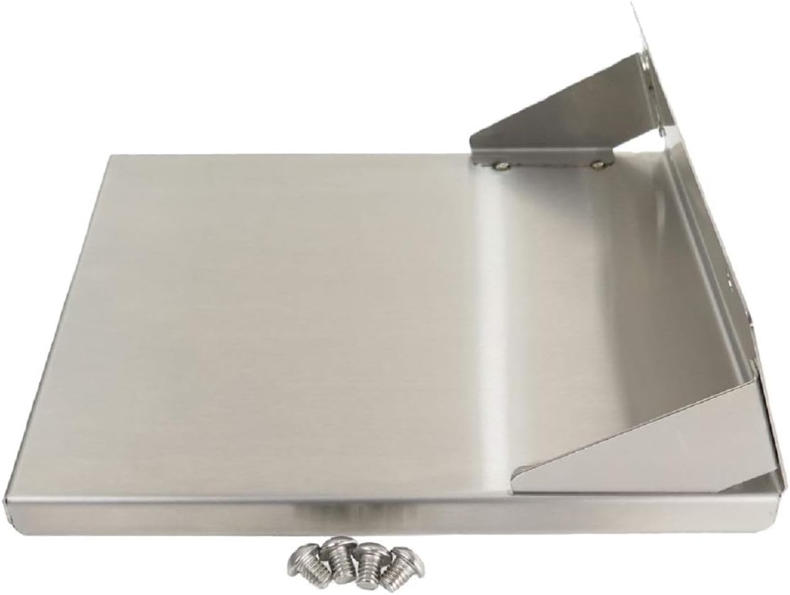 System X SVS 245 Stainless Steel Angled Shelf, 10 Inches by 8 Inches - - 