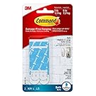 Command Bath Water Resistant Refill Strips, 2-Medium and 4-Large Strips (BATH22-ES-E)