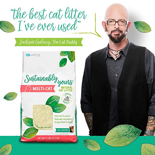 Petfive Sustainably Yours Natural Sustainable MultiCat Litter (Large