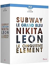 5 Films De Luc Besson : Subway + Le Grand Bleu + Nikita + Léon + Le Cinquième Élément - Blu-Ray