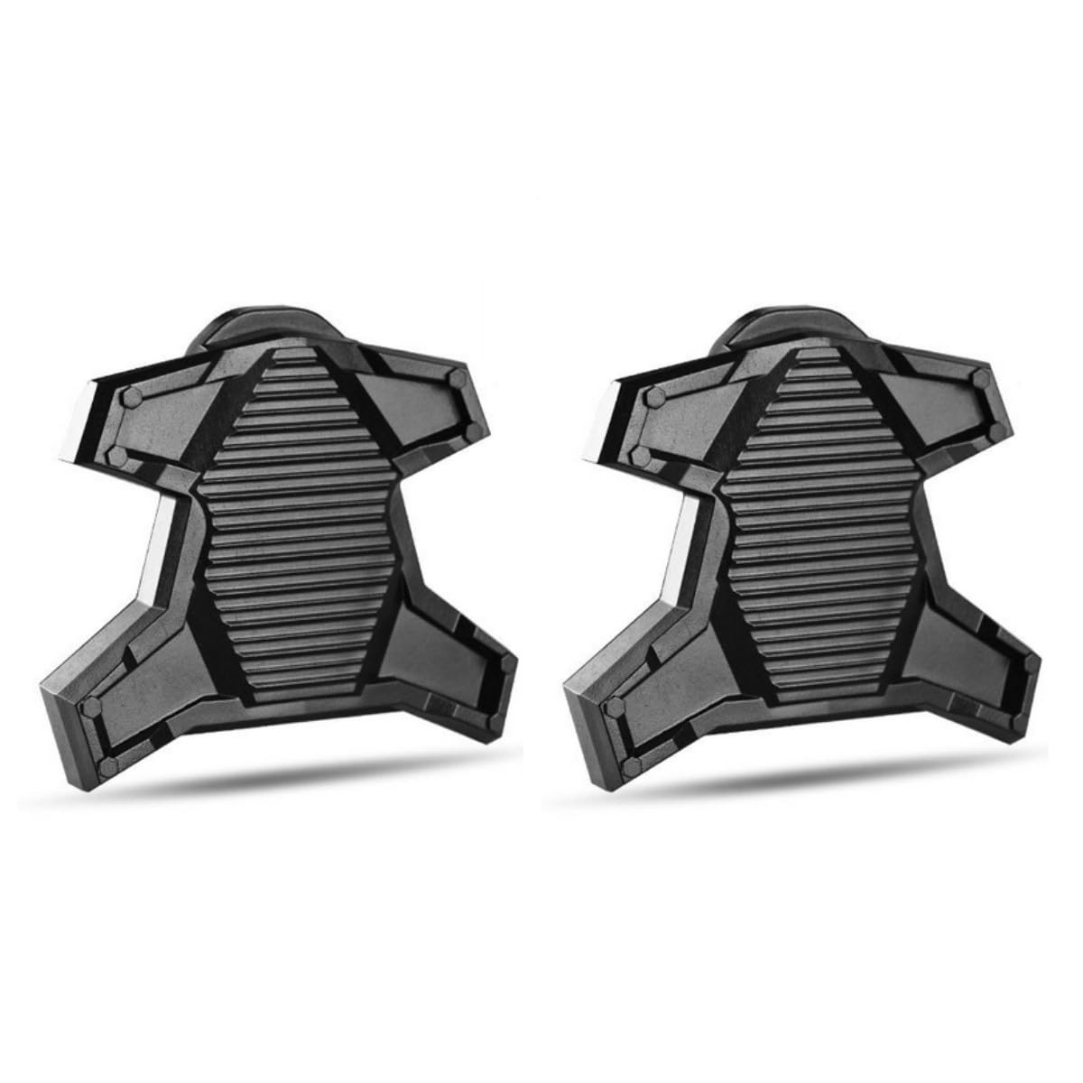 HOUSON bicycle pedal adapter, pedal converter clipless pedals to flats replacement pedals compatible with Shimano pedal system