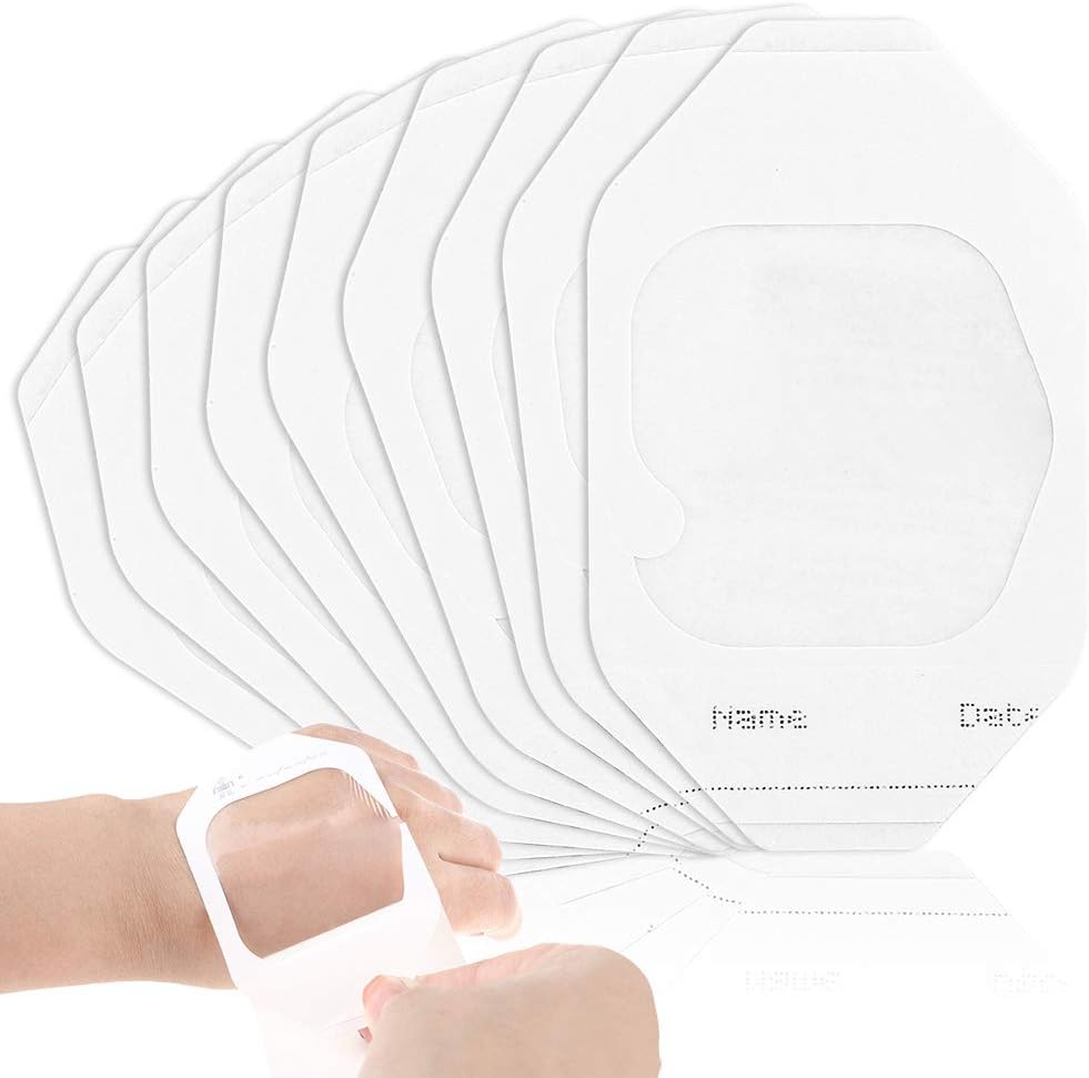 110PCS Waterproof Transparent Film Dressing 2 3/8" x 2 3/4", Wound Cover Bandage Tape,Sterile Protection, Adhesive First Aid Bandage Pads Fits for Post-Surgical, Medical Appliance: Health & Personal Care
