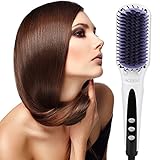 ACEVIVI Anion Straightener Hair Comb,0 Damage and 10 Seconds Silky straight Hair