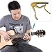 Neewer® Golden Single-handed Guitar Capo Quick Change for Electric or Acoustic 6-String Guitar