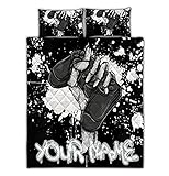 Personalized Customized Quilt Bedding Set - Game