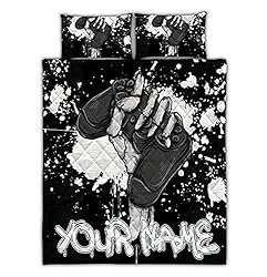 Personalized Customized Quilt Bedding Set - Game