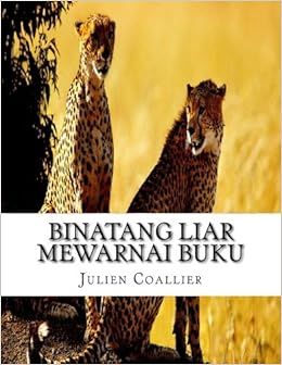 Binatang Liar Mewarnai Buku Indonesian Edition Julien Coallier