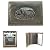 NCAA Officially Licensed Genuine Leather Tri-Fold Wallet -Black