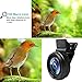 Cell Phone Camera Lens,0.6X Super Wide Angle Lens&15X Macro Lens, 2 in 1 Clip-on Professional HD iPhone Camera Lens Kit for iPhone X/8/7/6S/6s plus/6/5S,iPad Air,Samsung,Android Smartphones,Tablet