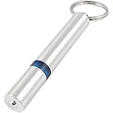 uxcell Anti-Static Dynamic Electricity Eliminator Remover Keychain Blue
