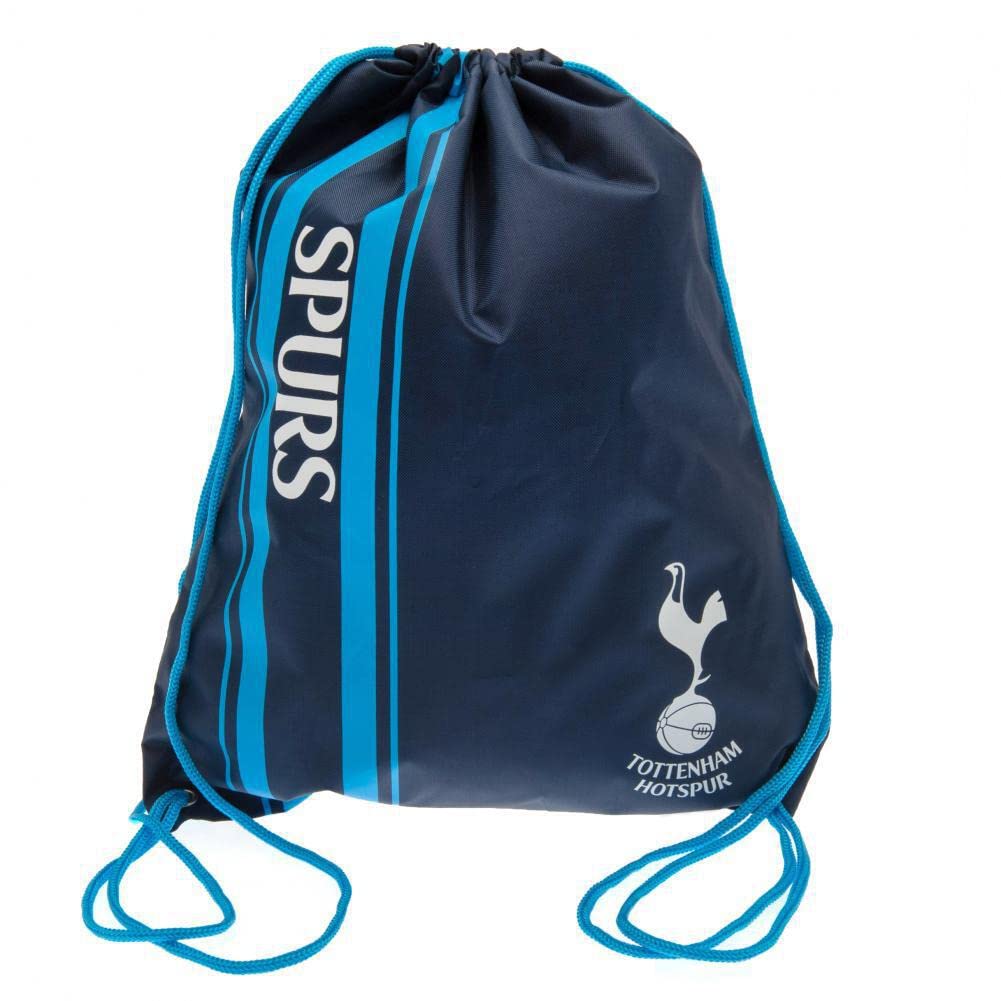 Tottenham Hotspur Football Club Official Stripe Drawstring Gym Bag School Sport