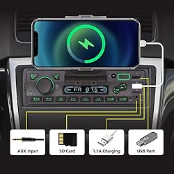 LXKLSZ Car Stereo with Bluetooth Single Din with