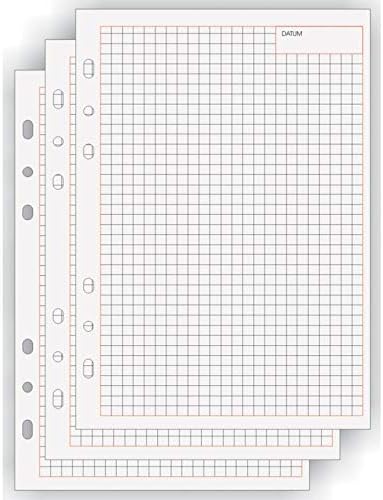 Jüscha Checkered Mat, Including 50 x DIN A6 Sheets, B-2610, White - Image 3