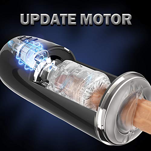 Automatischer Masturbator Cup für Männer Elektrische Masturbieren Mann mit extrem Motor Sexspielzeug für Männer mit Teleskop- und Rotationsmodi Oral sex Geschenk Blowjob Penis Stimulator mit 3 Stimmen