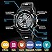 VILIYSUN Kid Watch 50M Waterproof Sport LED Alarm Stopwatch Digital Child Quartz Wristwatch for Boy Girl Black