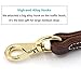 FAIRWIN Leather Short Dog Leash 12