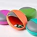 LazyMe Decorative Pill Box Cute Size for Purse Locking Small Daily Case (Rose, 1)