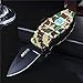 HOT SALE Multi Windproof Refillable Butane Gas Cigarette Lighter Folding Knife Jet Flame MEC