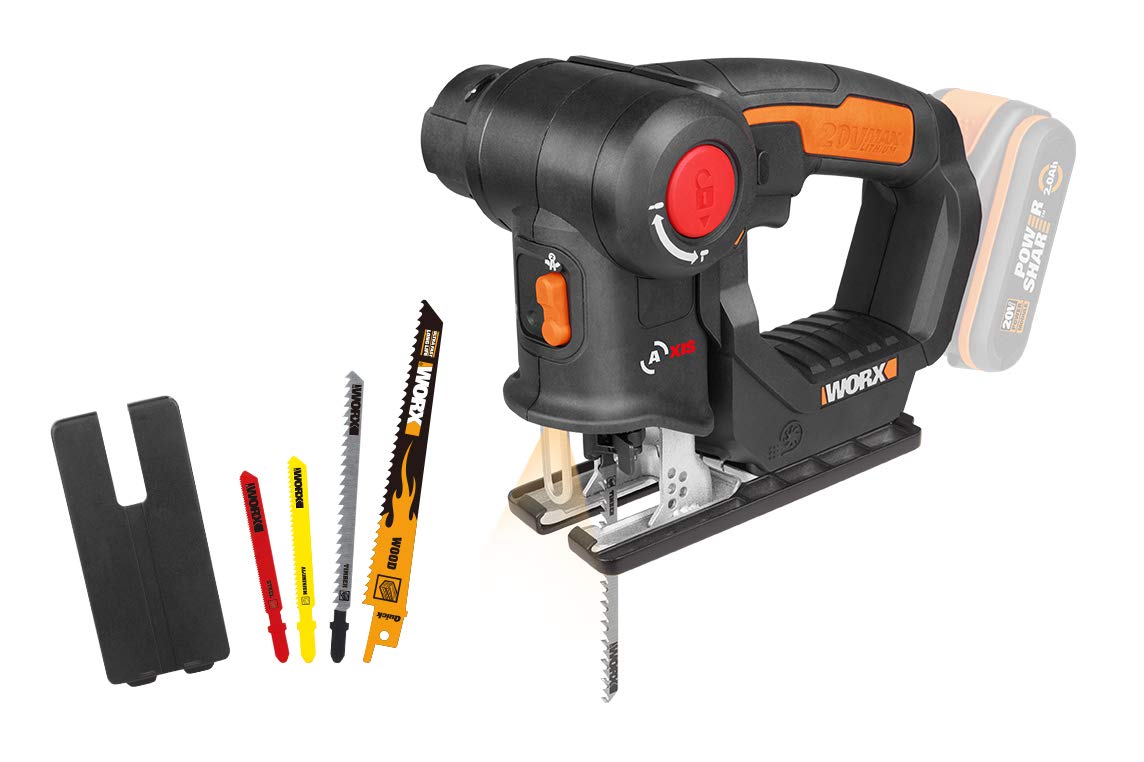WORX WX550.9 18V (20V Max) AXIS Multi-Purpose Cordless Saw - (Tool only - Battery & Charger Sold Separately)