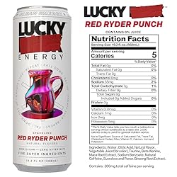 Lucky Energy Zero Sugar Energy Drink 19.2 Fl Oz