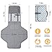 Baby Diaper Changing Pad, Waterproof Portable Diaper Bag Built-in Head Cushion & Pockets, Travel Changing Station for Travel, Home, Stroller Walks or Diaper