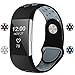 iGK For Fitbit Charge 2 Bands, Adjustable Replacement Sport Strap Bands for Fitbit Charge 2 Smartwatch Fitness Wristband Soft Silicone Black Gray Small