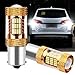 MHtech 2 x BA15S 1156 1141 1003 7506 LED Bulbs Super Bright 1100 Lumen Canbus 54-SMD 4014 Car Bulbs LED Xenon White 6000K DC 12V for Turn Signal Lights Backup Reverse Lights Tail Lights