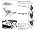 Sport-Brella 3-Position Recliner Chair with Removable Umbrella and Footrest