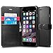 Spigen Wallet S iPhone 6 Plus Case with Foldable Cover and Kickstand Feature for iPhone 6S Plus / iPhone 6 Plus - Black