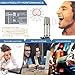 USB Microphone, Alvoxcon Unidirectional Condenser Mic for Computer, PC (Mac/Windows), Podcasting, Vlog, YouTube, Studio Recording, Skype, Stream, Voice Over, Vocal Dictation with Desktop Tripod Stand