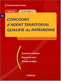 Concours d'agent territorial qualifié du patrimoine