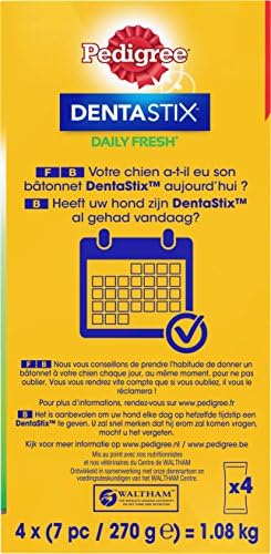 Dentastix Fresh - Frio para Grand Chien, 112 garrafas para a melhor água (4 x 28 garrafas)