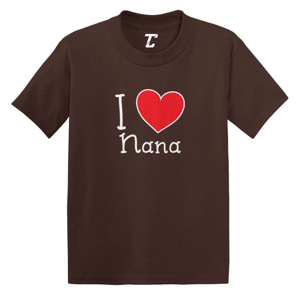 Love My Nana Heart Cute Nfant T Shirt