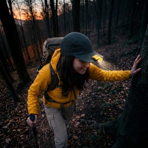 WUBEN G5 Mini LED Taschenlampe Schlüsselanhänger 400 Lumen mit RGB Licht, 6 Modi EDC Taschenlampe LED Aufladbar, Wasserdichte Flashlight Torch für Camping, Wandern, Outdoor, Angeln, Notfäll (Gelb)