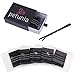 Premium Bobby Pins with Travel Case - 100 Black Strong Hair Pin Accessories