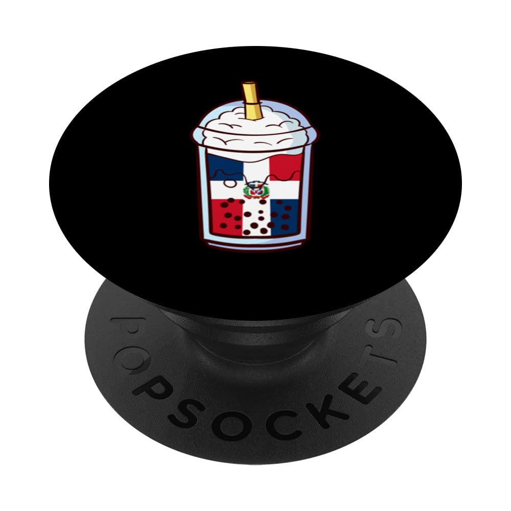 Bubble tea Domonican Republic DoMenican Republic PopSockets Swappable PopGrip
